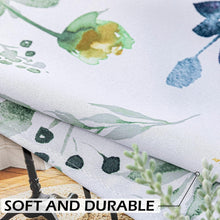Load image into Gallery viewer, Thermal Insulated Floral Drapes - 84 Inch Grommet Curtains for Style &amp; Privacy