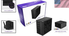 Load image into Gallery viewer, Whisper-Quiet 850W ATX Power Supply - 80 PLUS Gold Efficiency &amp; Compact Design
