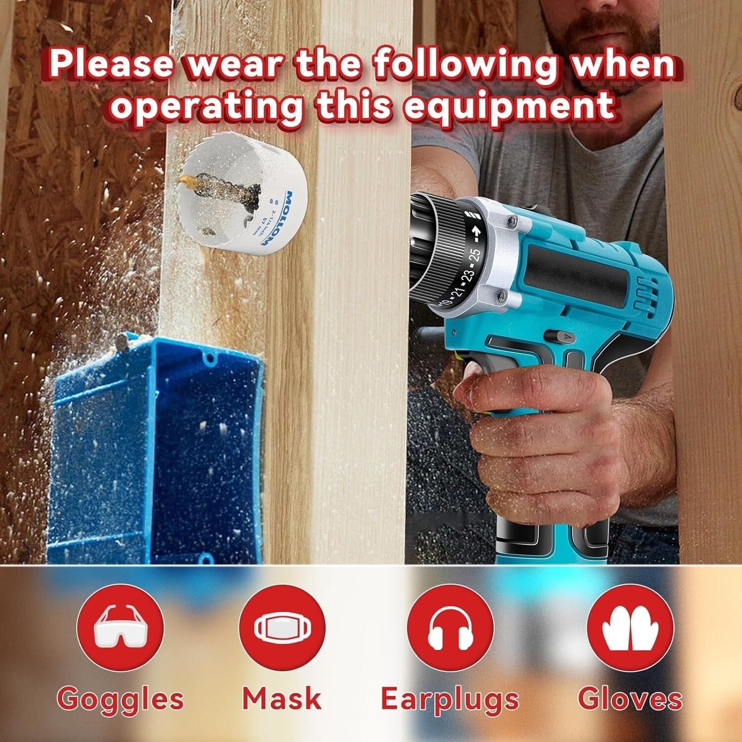 Durable 260.5mm HSS M42 Hole Saw - Effortless Cutting for Professionals & DIY