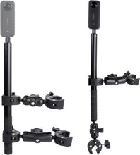 Load image into Gallery viewer, Sturdy Motorcycle Camera Mount with 155cm Selfie Stick – For Insta360 &amp; GoPro