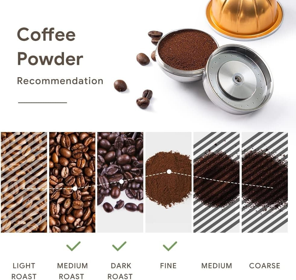 Cost-Effective and Environmentally Friendly Vertuo Next Reusable Coffee Capsules