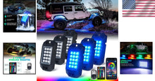 Load image into Gallery viewer, Vibrant Music-Syncing RGB Rock Lighting Kit - Universal Fit for Cars &amp; Trucks