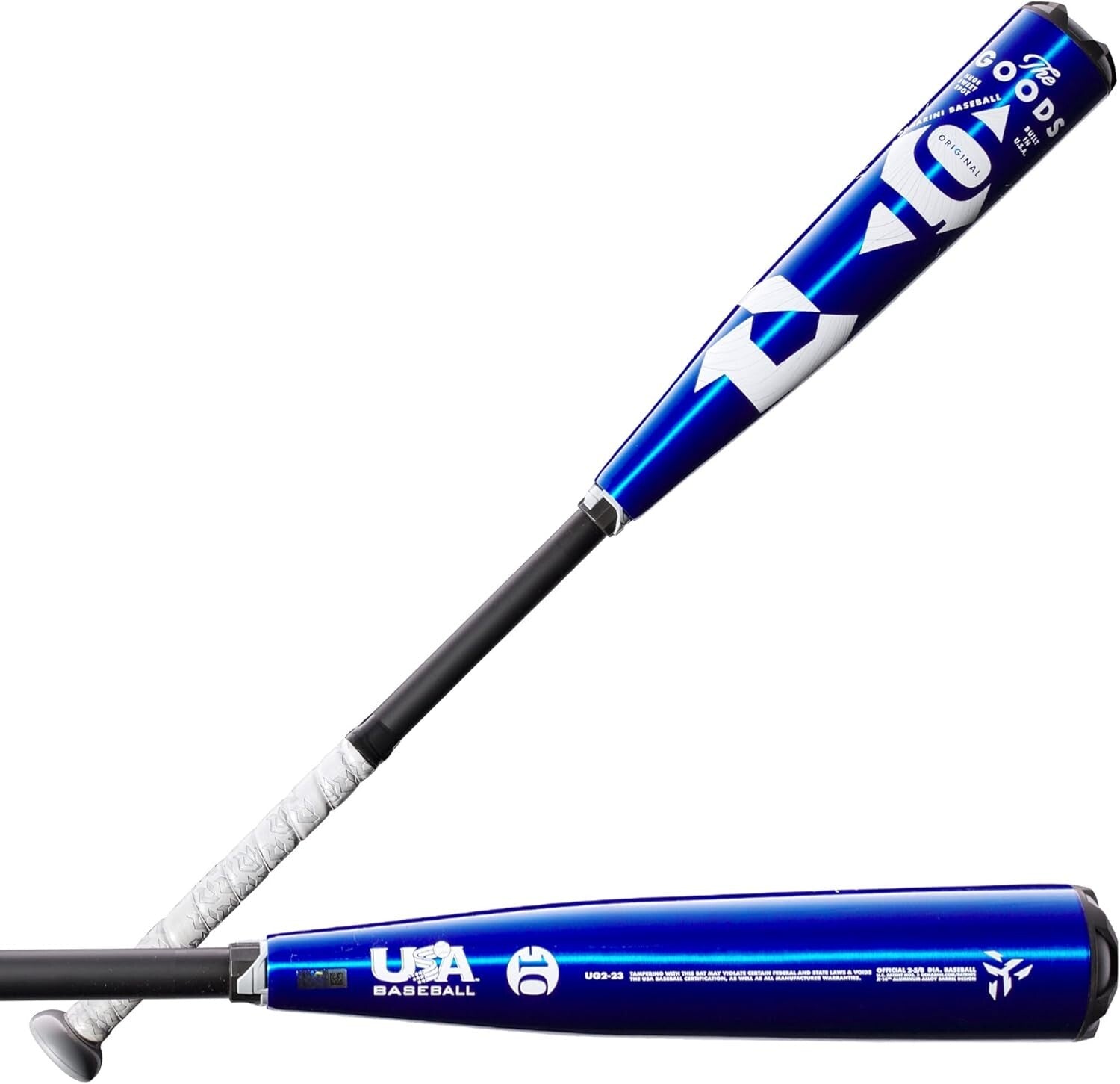 2023 -10 USA Baseball Bat - 30"/20 oz with X14 Alloy Barrel for Youth Players