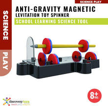 Load image into Gallery viewer, 7 Exciting Experiments with Anti-Gravity Magnetic Levitation Toy Spinner Kit