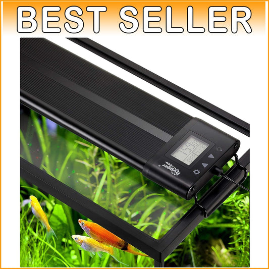 Dimmable Full Spectrum LED Aquarium Light 48-55 Inch with Timer & Sunrise Modes