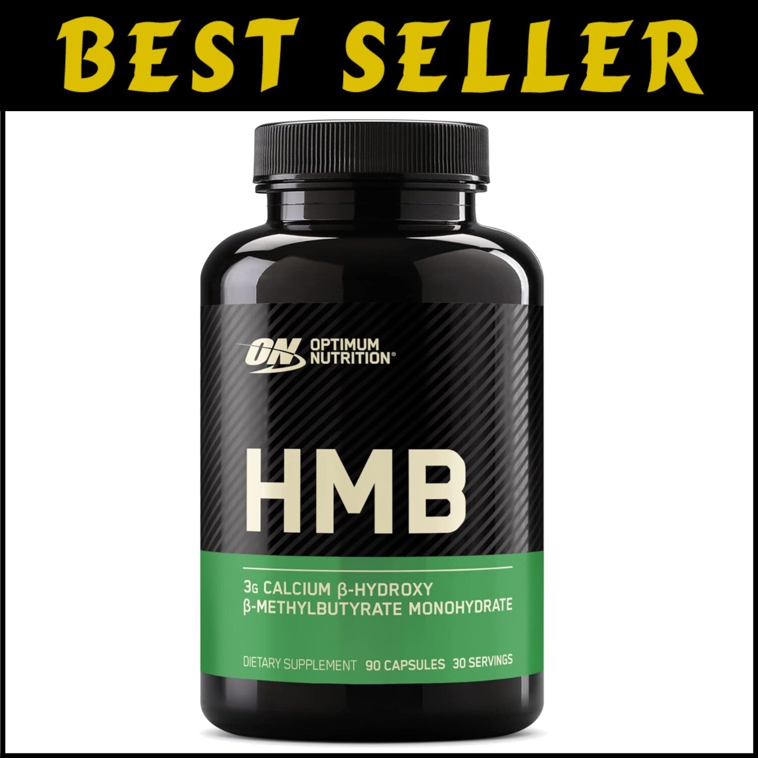 90 Capsules of HMB 1000mg - Premium Muscle Repair & Energy Management