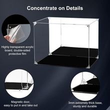 Load image into Gallery viewer, Elegant Dustproof Acrylic Action Figure Display Box – 40x30x30cm Collection Case