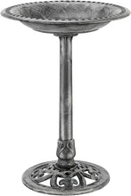 Load image into Gallery viewer, Space-Saving 28-Inch Bird Bath for Gardens – Durable, Lightweight, and Elegant