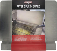 Load image into Gallery viewer, Highly Durable Stainless Steel Splash Guard for Commercial Deep Fryers - 20.5x15