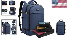 Load image into Gallery viewer, 17-Inch Laptop Travel Backpack with Packing Cubes - Perfect for Weekend Getaways
