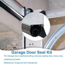 Load image into Gallery viewer, Adjustable Universal Garage Door Weatherproofing KIt - Rubber &amp; Aluminum Parts