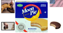 Load image into Gallery viewer, Individually Wrapped Marshmallow Delight - 8 Boxes of 12 Banana Sandwiches Each