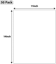Load image into Gallery viewer, 50 Lightweight 11x14 Backing Boards - Ideal for Artists &amp; Crafters' Projects