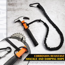 Load image into Gallery viewer, 24-Pc Adjustable Tool Lanyard Set with Aluminum Buckles for Safety &amp; Convenience