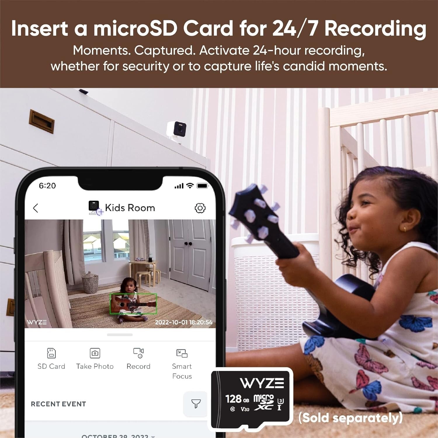 Enhanced Wi-Fi Security Camera with Spotlight, Siren & Child Monitoring Feature