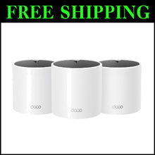 Load image into Gallery viewer, Seamless WiFi 6 Coverage - Deco X15 Mesh System with Advanced Security Features