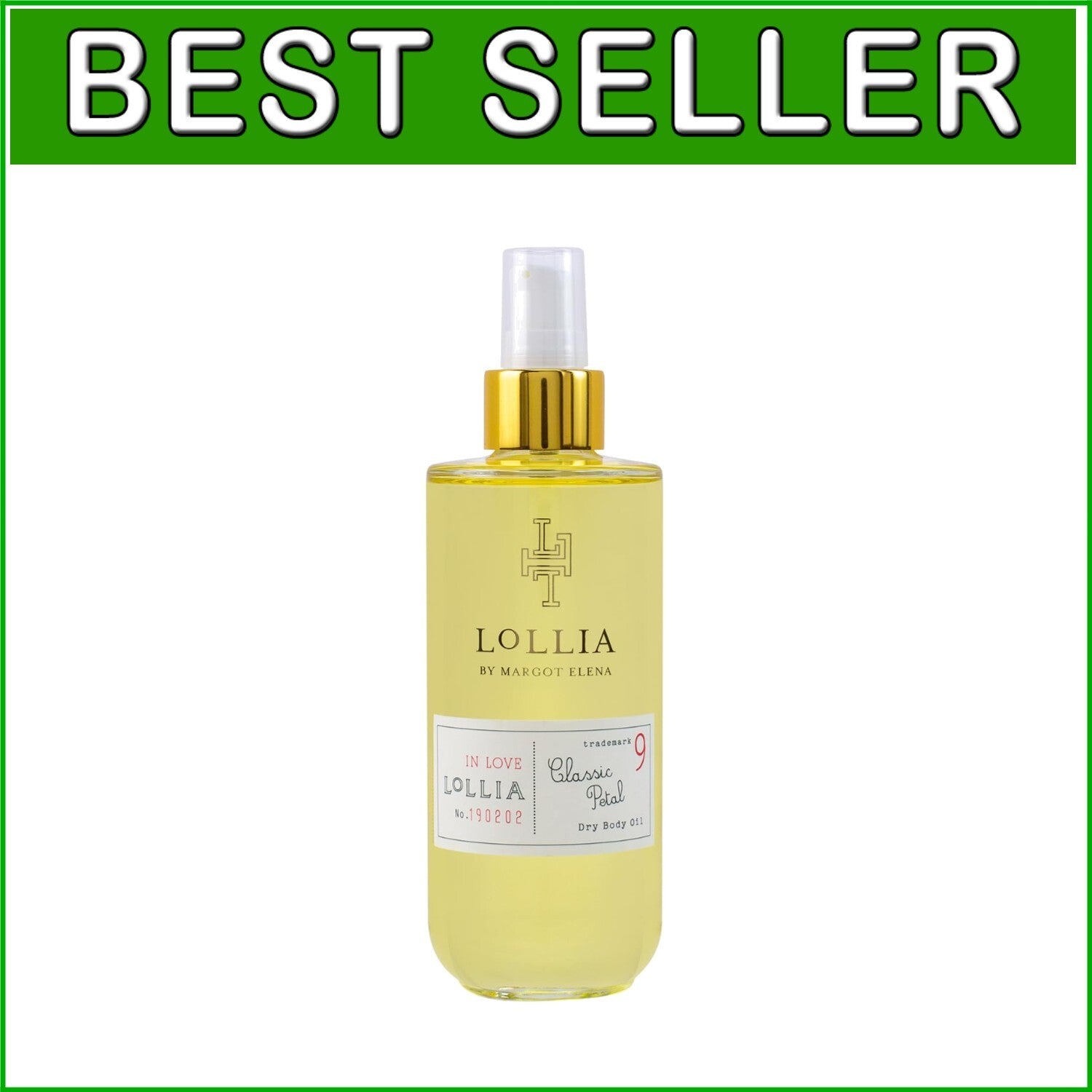 Classic Petal Infused Dry Body Oil 6.8 Fl. Oz – Hydrating Luxury for All Skin