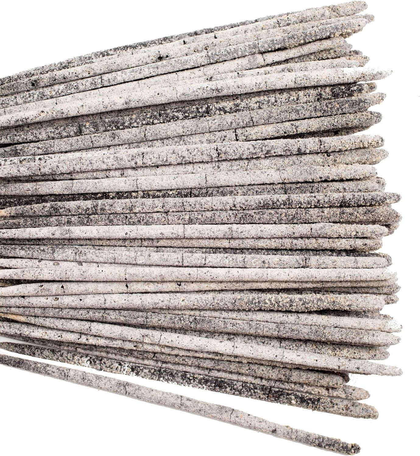 Artisan-Made White Copal Incense Sticks for Meditation - 80 Sticks, 12"