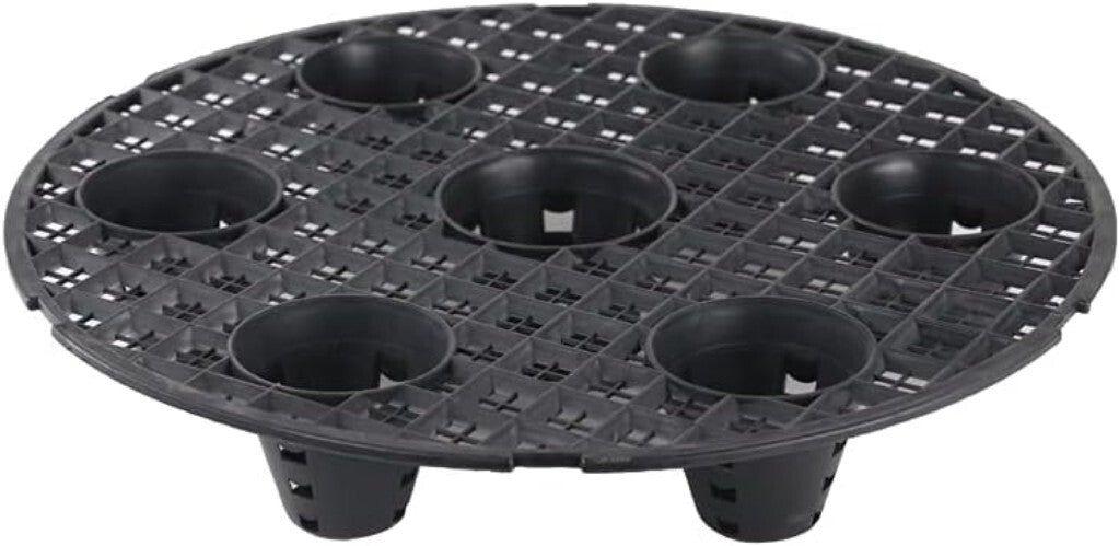 6-Pack Round Pot Elevators - Elevate Your Plants for Healthier Growth