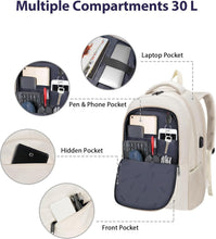 Load image into Gallery viewer, Lightweight 17 Inch Laptop Backpack with Organizer - Perfect for College Trips