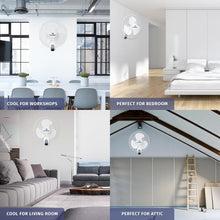 Load image into Gallery viewer, Remote-Controlled 16-Inch Oscillating Fan for Home - Energy Efficient Design