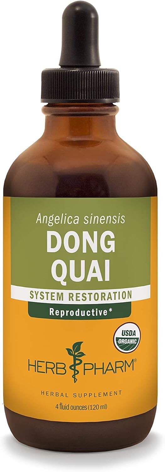 Angelica Sinensis Dong Quai Extract - 4 Oz for Reproductive System Support