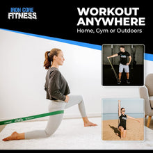 Load image into Gallery viewer, Durable Natural Rubber Resistance Bands Set - 5 Tension Levels for All Fitness