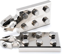 Load image into Gallery viewer, Versatile Battery Terminal Blocks for 8AWG to 4/0 Lugs - Compact Aluminum Design