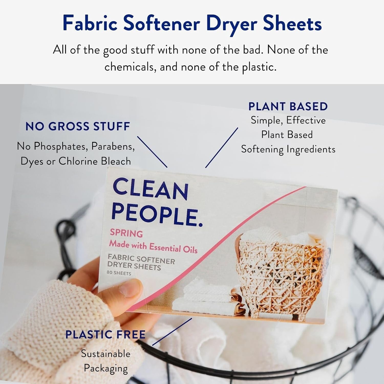 Eco-Conscious Fabric Softener Sheets - 360 Vegan Sheets for Softness & Freshness