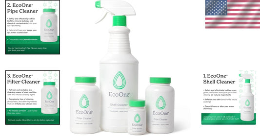 Ultimate Hot Tub Care: Complete Cleaner Kit with Chlorine-Free Spa Solutions