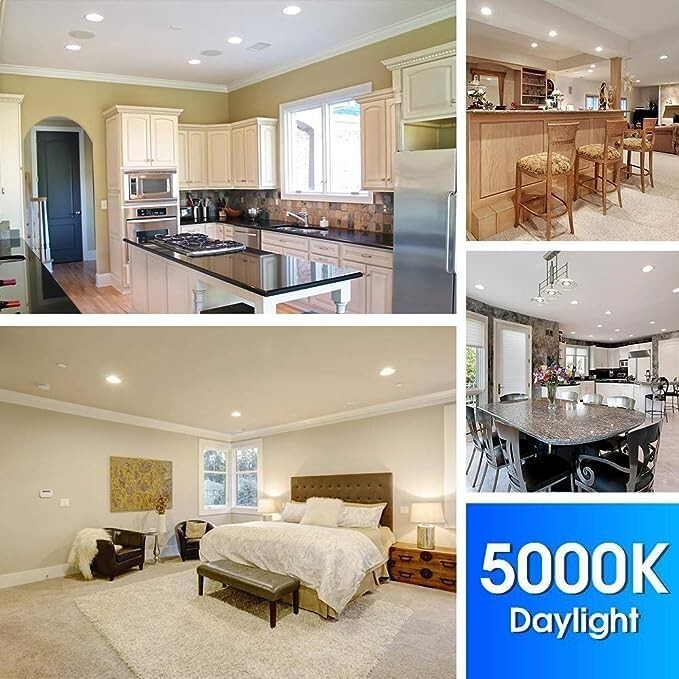 UL Certified LED Outdoor Flood Light Bulbs, 900 Lumens, Non-Dimmable - 12 Pack