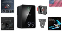 Load image into Gallery viewer, VB99 Pro V-Mount Battery: 2.5H Fast Charge &amp; Full Compatibility with Cameras