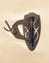 Load image into Gallery viewer, Robust XL Trophy Skull Mount with Adjustable Prongs - Secure Display Solution