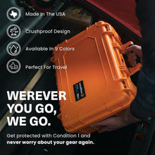 Load image into Gallery viewer, Portable 18" Hard Shell Case for Electronics &amp; Equipment - Airline Friendly