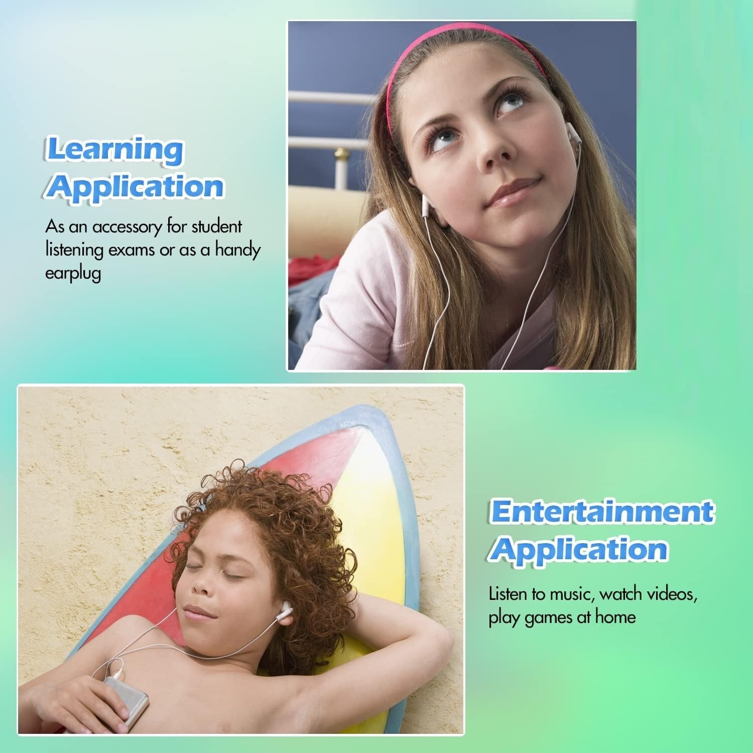 Affordable 100 Pack Earbuds with Rounded Tips - Perfect for Promotions & Gifting