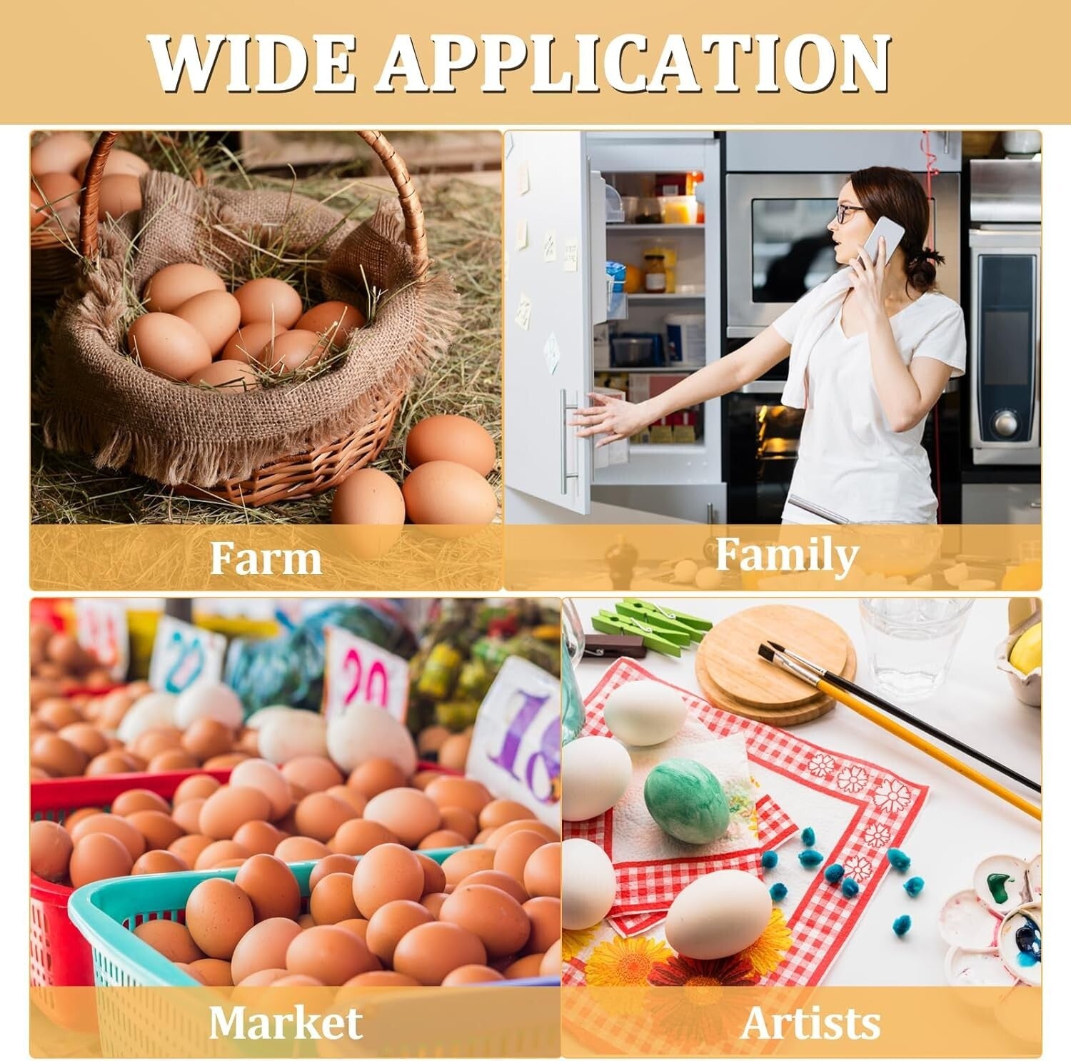 Lightweight 200 Count Clear Egg Cartons - Perfect for Farm Markets Display