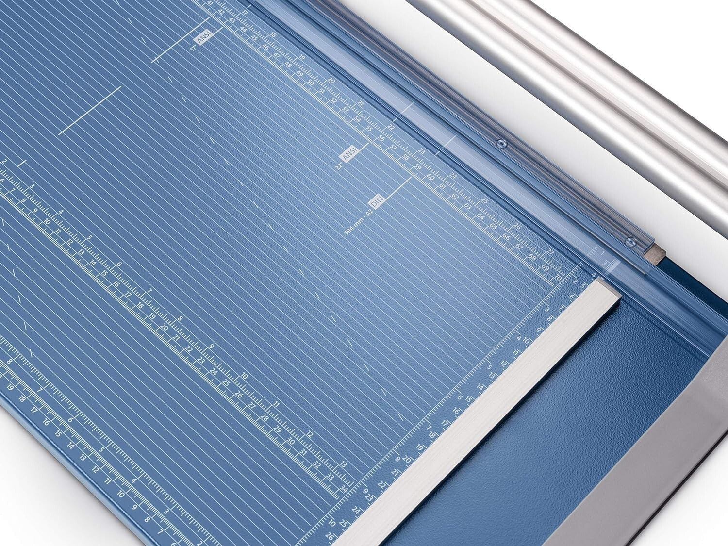 German Engineered 28-Inch Paper Cutter with Automatic Clamp & Sturdy Base