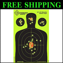 Load image into Gallery viewer, High Visibility 12x18 Inch Shooting Target - 50 Pack Splatter Impact Design