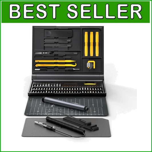 Electric Precision Screwdriver Kit with 64 Magnetic Bits - Ultimate Repair Tool