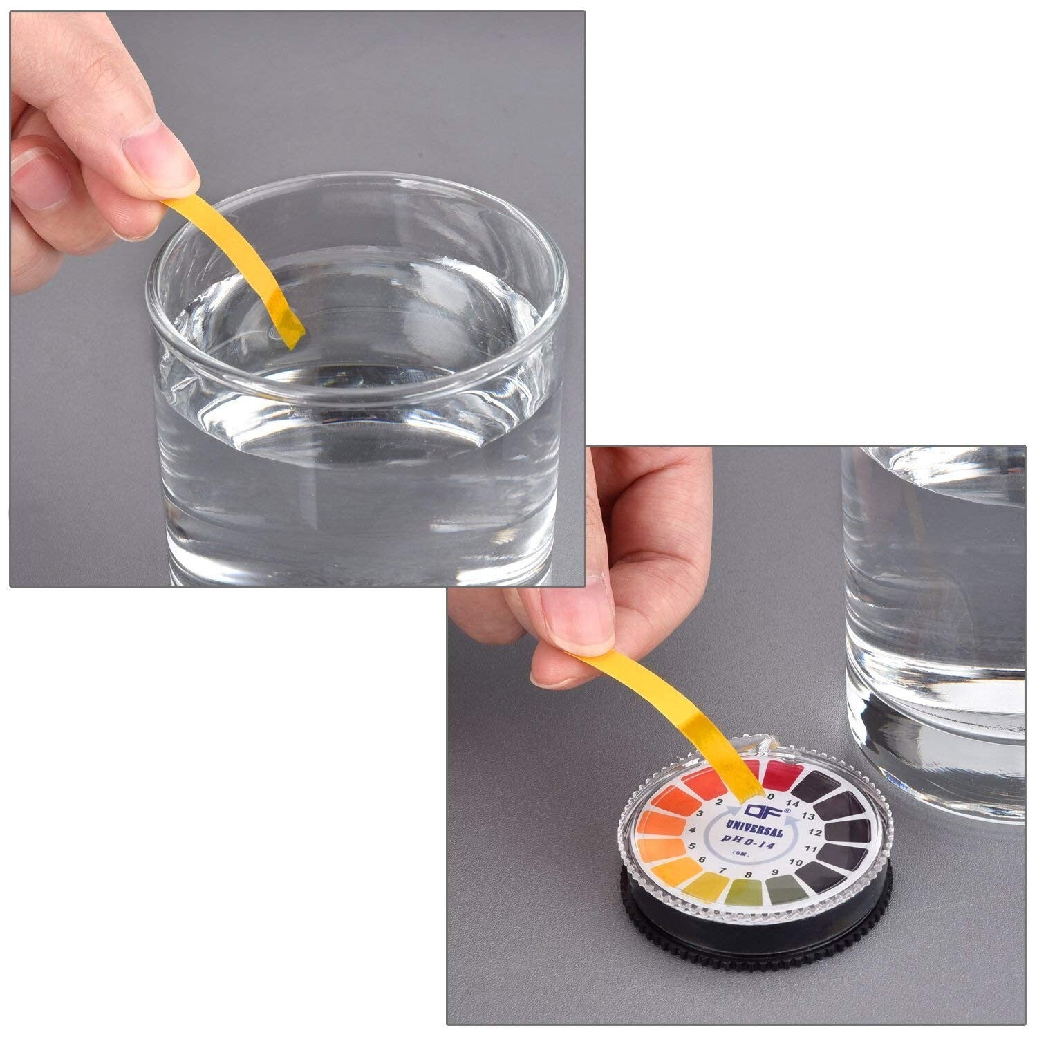 Instant pH Tester Strips - 24 Litmus Paper Rolls, Full Range 0-14, 16.4 ft Each