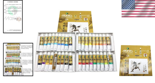 Versatile 36 Color Watercolor Paint Tubes - Ideal for All Artistic Techniques