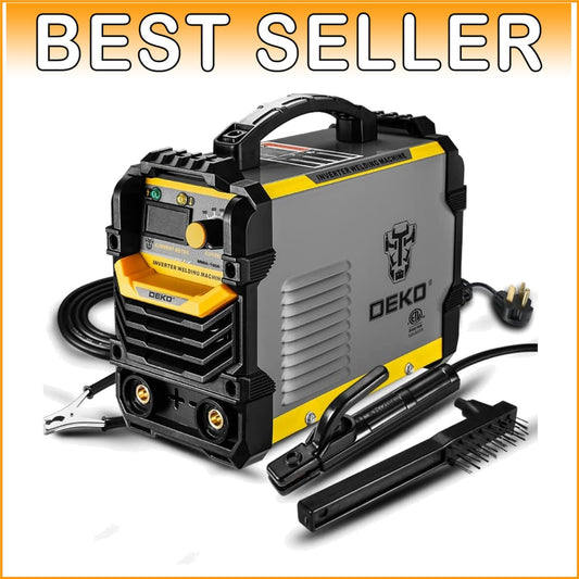 Efficient 160A IGBT Welder Machine - Lightweight with LCD Display & Carry Handle