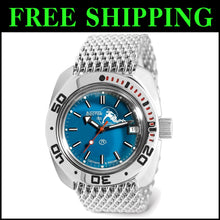 Load image into Gallery viewer, Stylish Russian Diver Watch with Luminous Design &amp; 40mm Stainless Steel Case