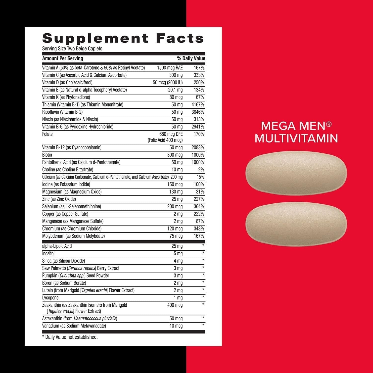 Mega Men Joint Vitapak - 3-in-1 Multivitamin, Glucosamine & EPA Fish Oil