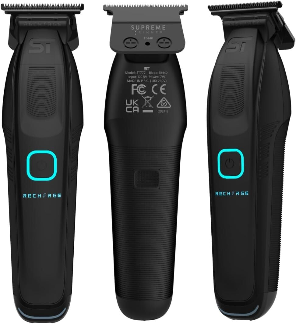 Lightweight Zero Gap Trimmer with USB Charging - Ideal for Barbers & Home Users