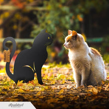 Load image into Gallery viewer, Charming 3-Pack Steel Cat Garden Decor for Cat Lovers - Outdoor Ornaments