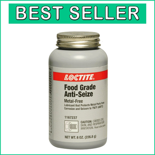 White High-Temp Anti-Seize Lubricant 8 fl. oz - Ideal for Food Processing