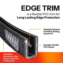 Load image into Gallery viewer, Durable PVC Edge Trim, 100' with Internal Clips - Ideal for Marine &amp; Auto Use