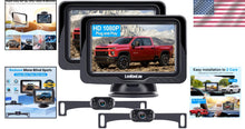 Load image into Gallery viewer, HD 1080P Waterproof Backup Camera Kit - 2-Pack, Easy Install for All Vehicles