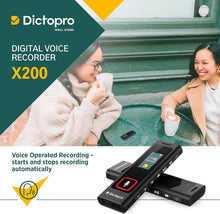 Load image into Gallery viewer, Portable Voice Recorder with Built-In Mic - 32GB, Noise Reduction, Clear Audio